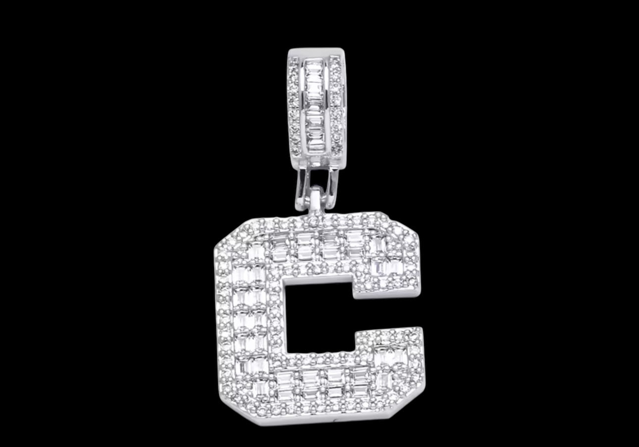 Custom Letter Initial Necklace