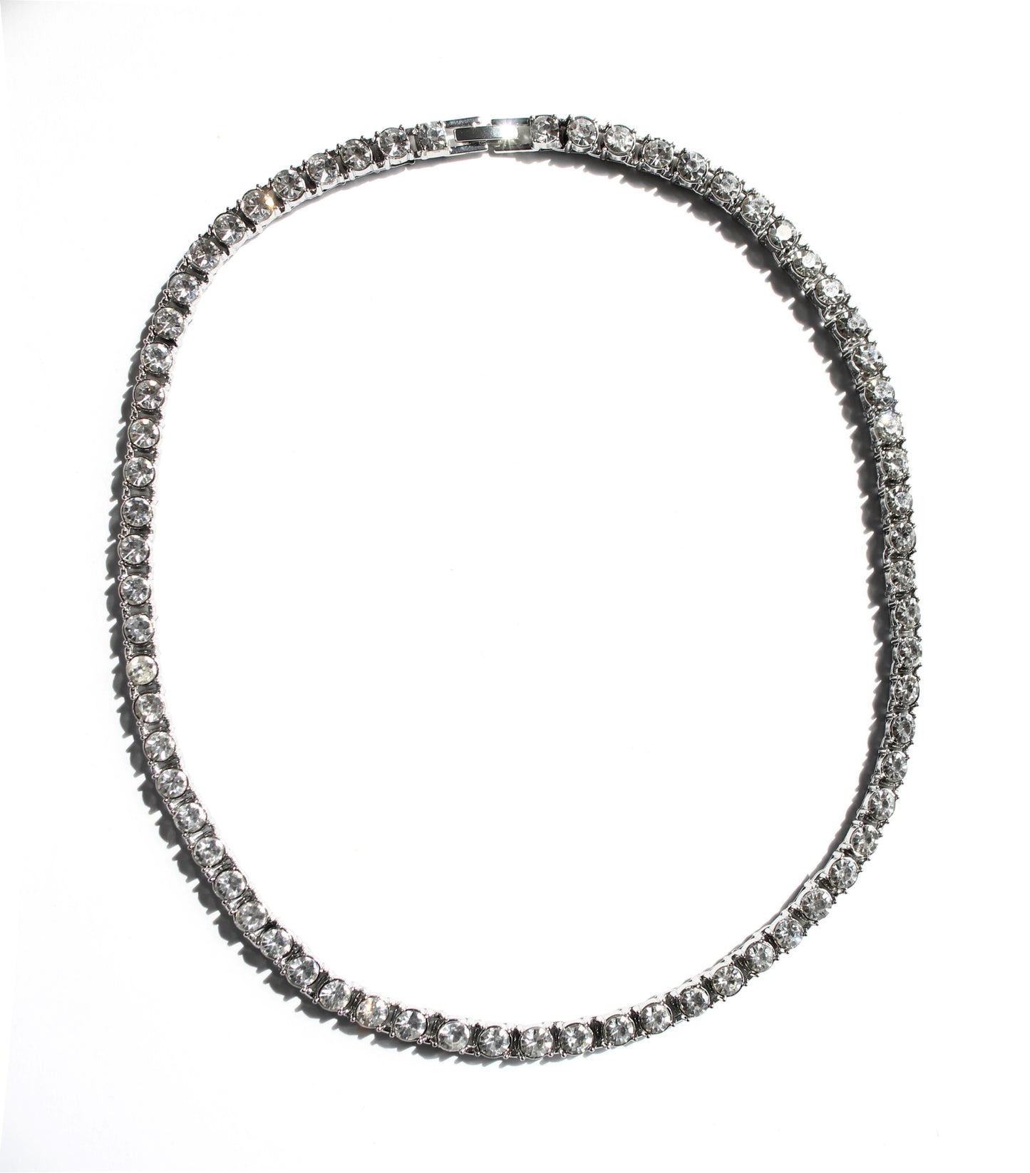 5MM TENNIS CHAIN - SILVER