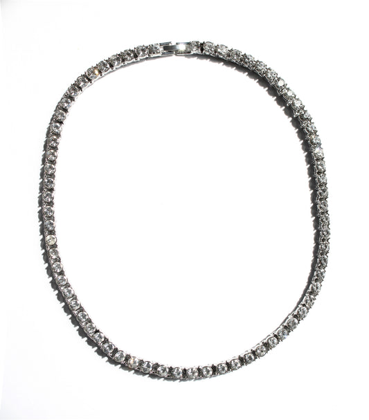 5MM TENNIS CHAIN - SILVER