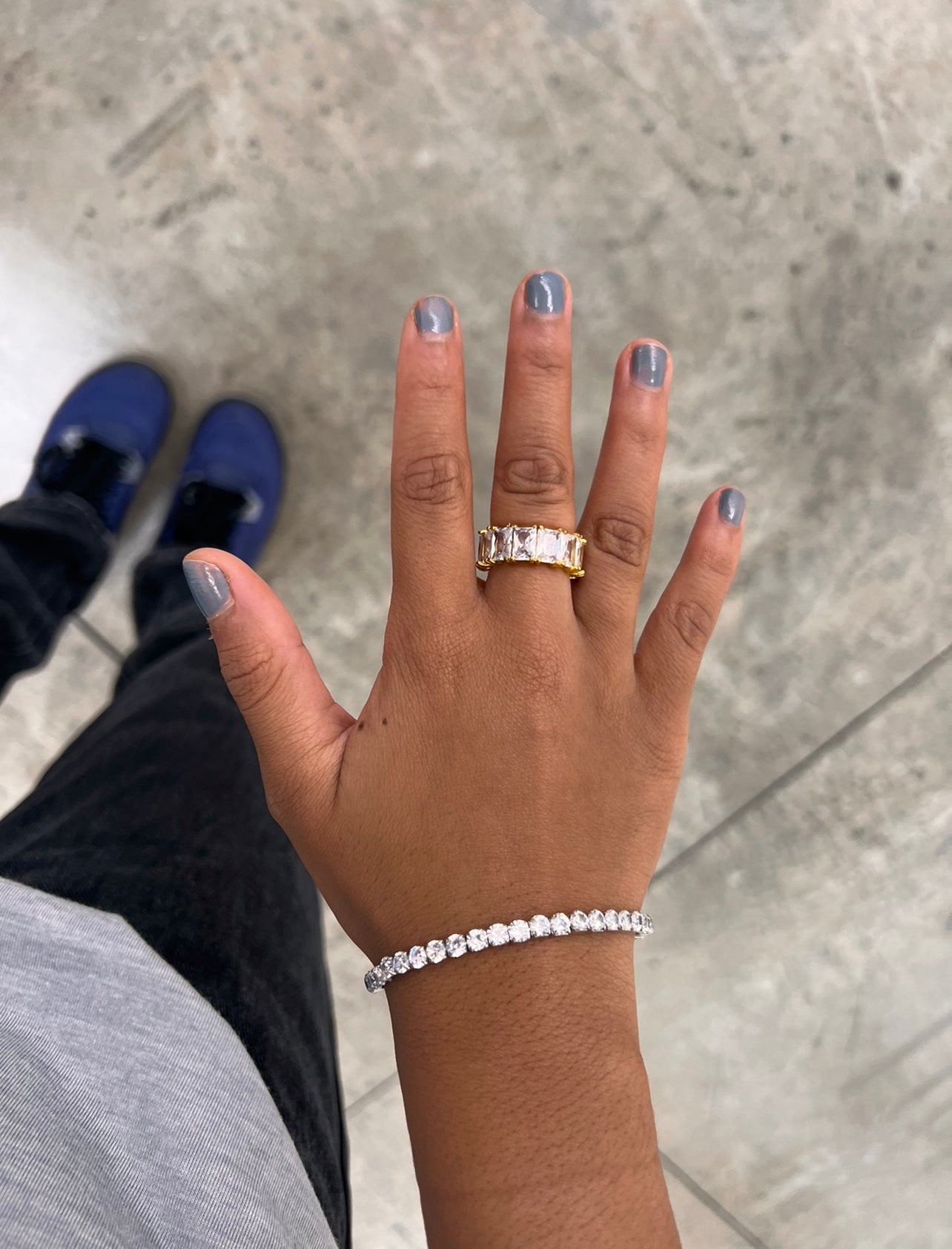 Silver Tennis Bracelet