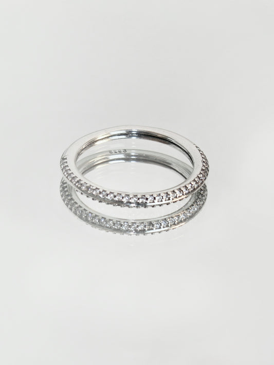 Sparkle Silver Ring